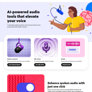 Adobe podcast