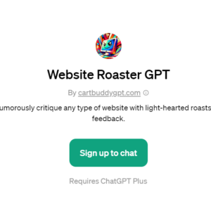 Website Roaster GPT