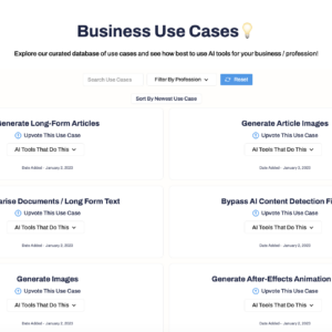 Tools for Humans